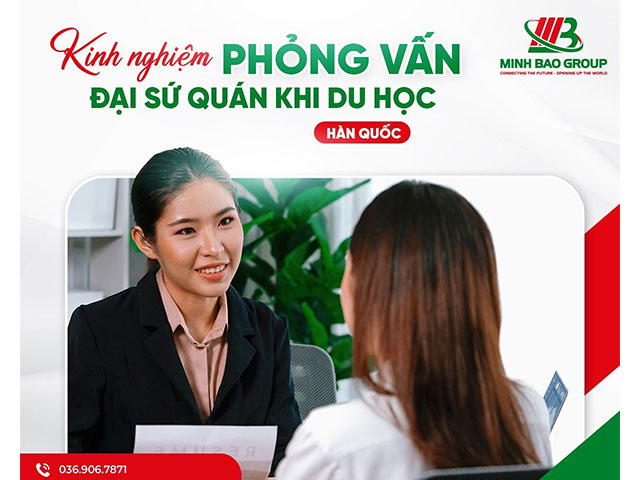 Hướng dẫn phỏng vấn du học Hàn Quốc
