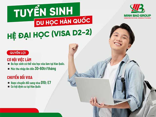 Tuyển sinh du học hệ đại học tại hàn quốc