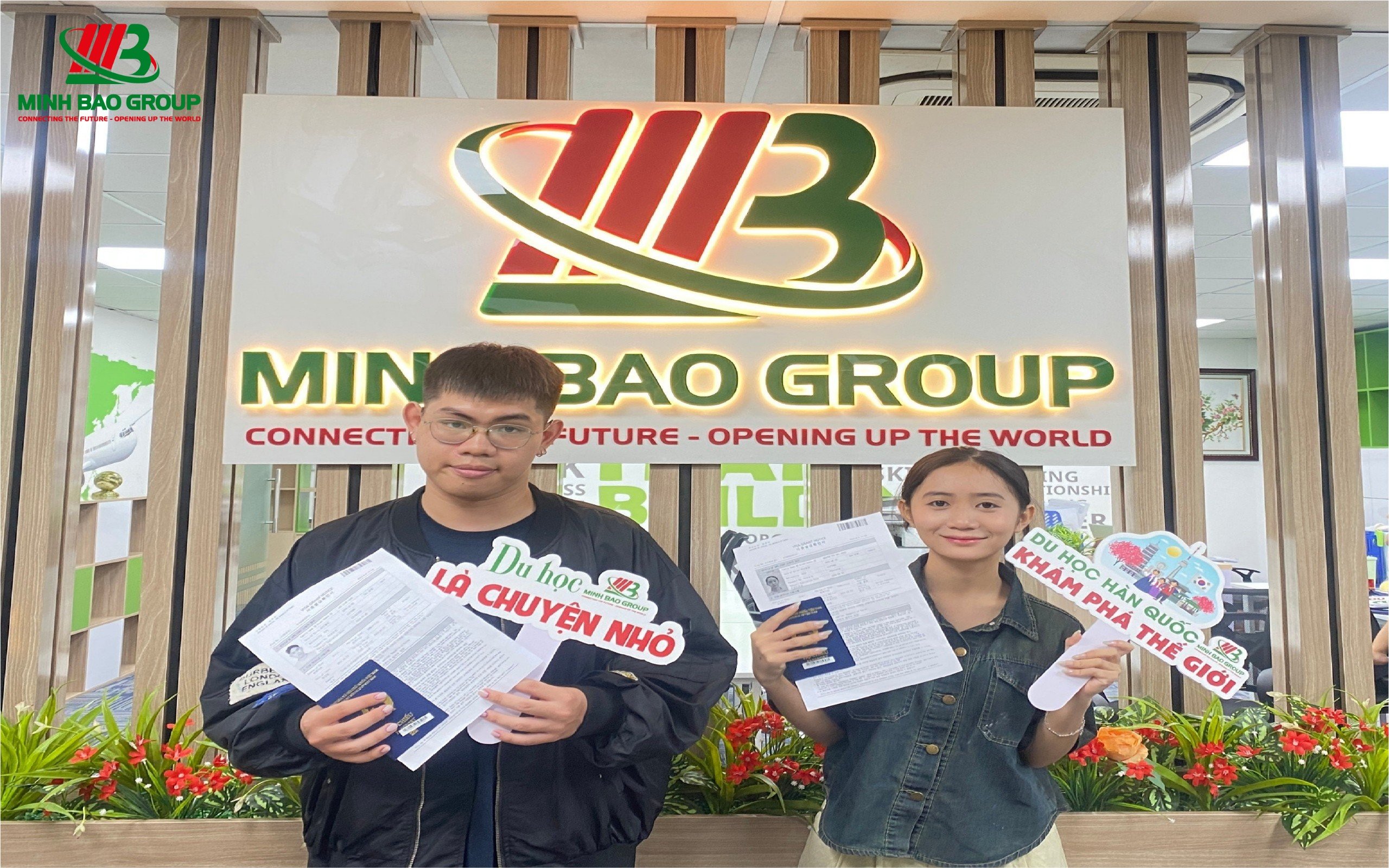 Lễ Trao Visa Và Chúc Mừng Xuất Cảnh Tại Du Học Minh Bảo 3 Một sự kiện ý nghĩa đánh dấu bước ngoặt quan trọng của các bạn du học sinh tại Du học Minh Bảo