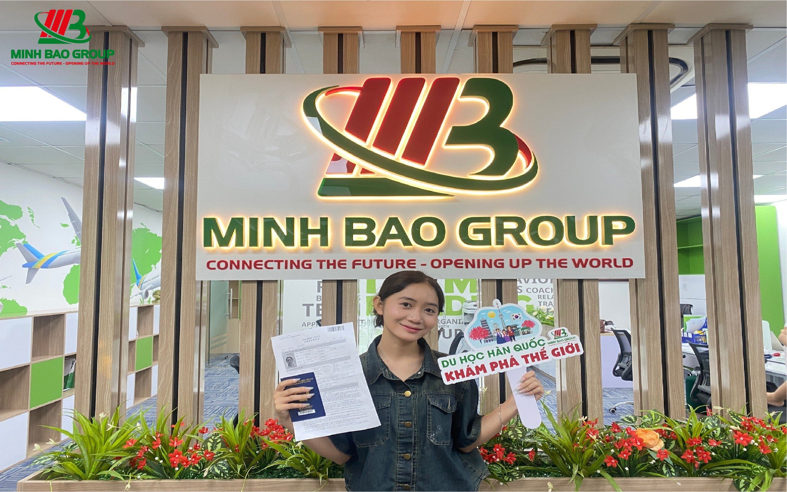 Lễ Trao Visa Và Chúc Mừng Xuất Cảnh Tại Du Học Minh Bảo 6 Chúc các bạn một chuyến bay an toàn