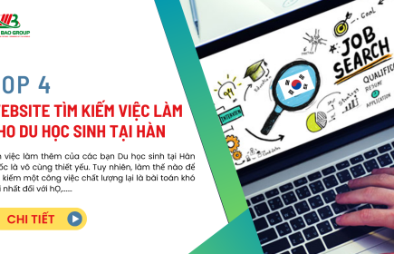 Top 4 website tìm kiếm việc làm cho Du học sinh tại Hàn Quốc