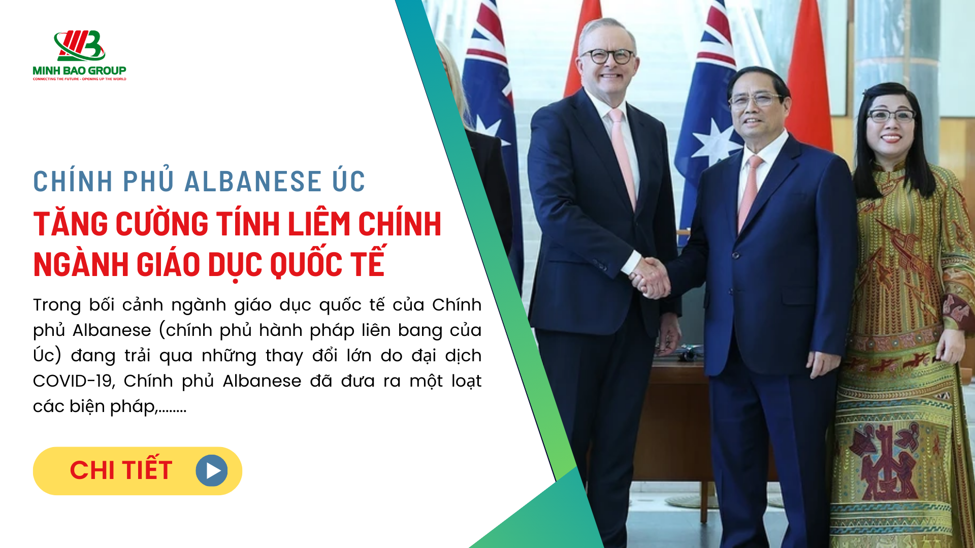 Chính phủ Albanese Úc tăng cường ngành giáo dục quốc tế