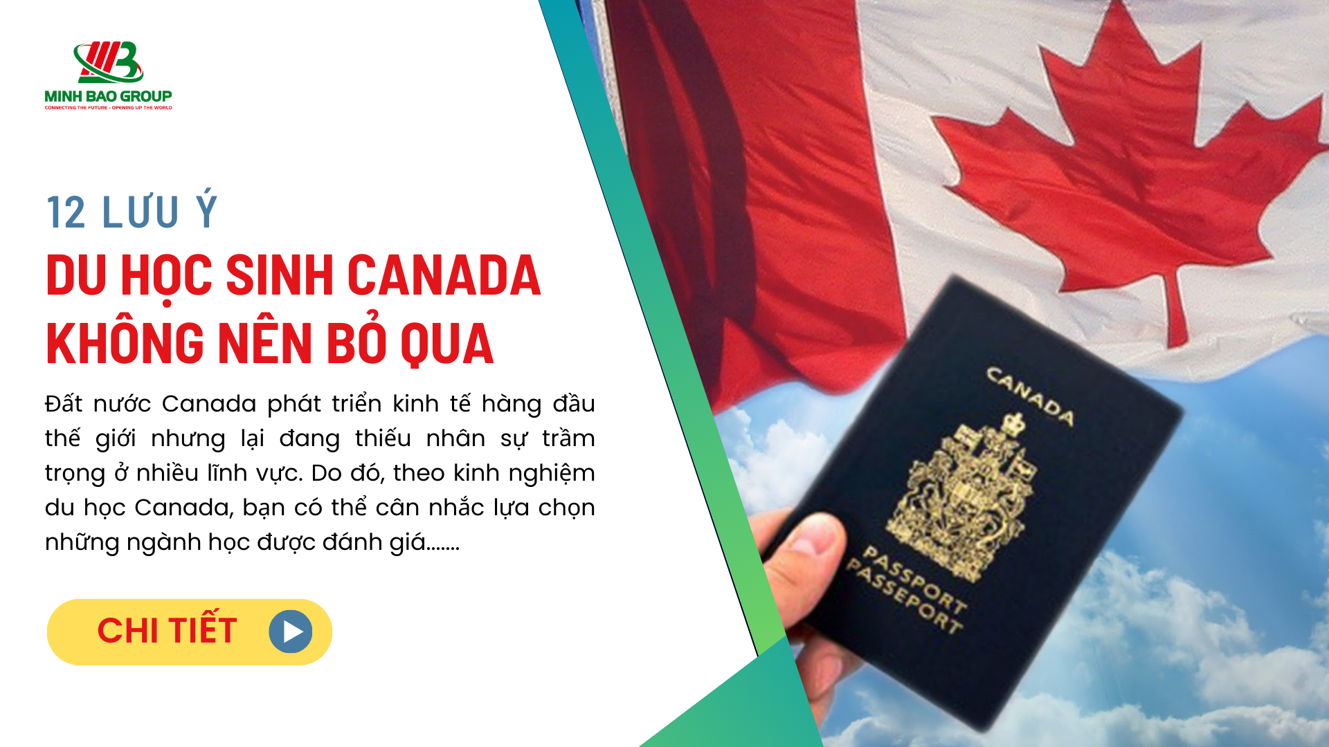 Top 12 lưu ý du học Canada không nên bỏ qua