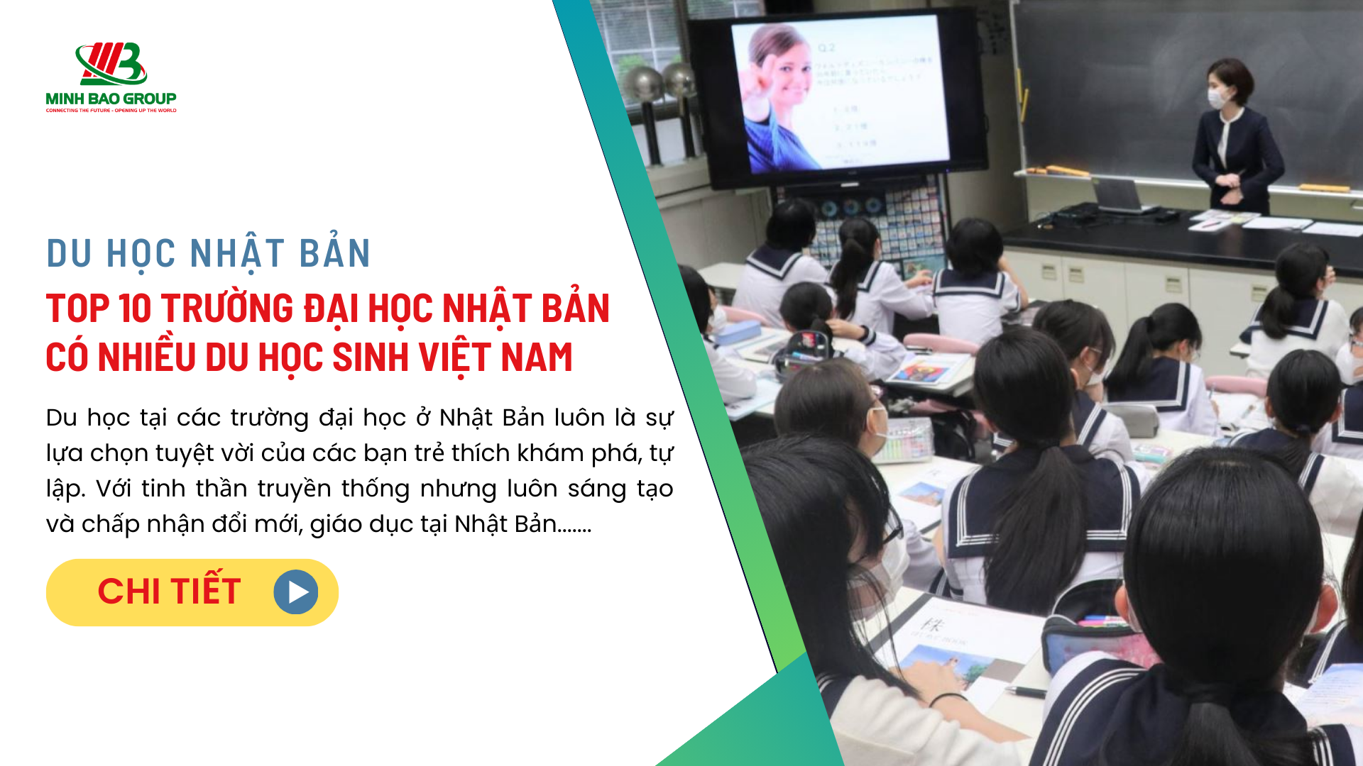 Top 10 trường đại học Nhật Bản có nhiều du học sinh Việt Nam theo học