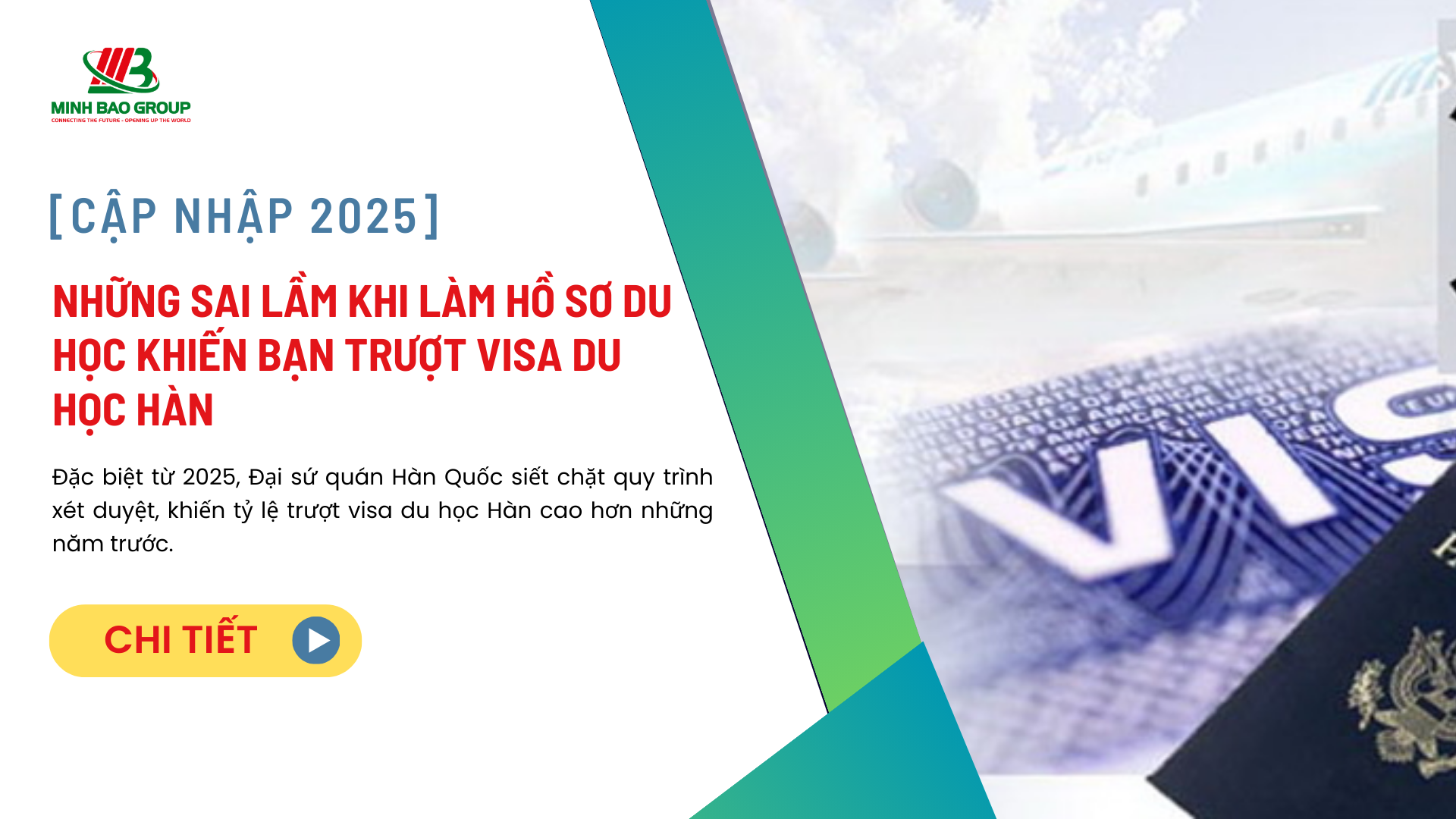 trượt visa du học Hàn