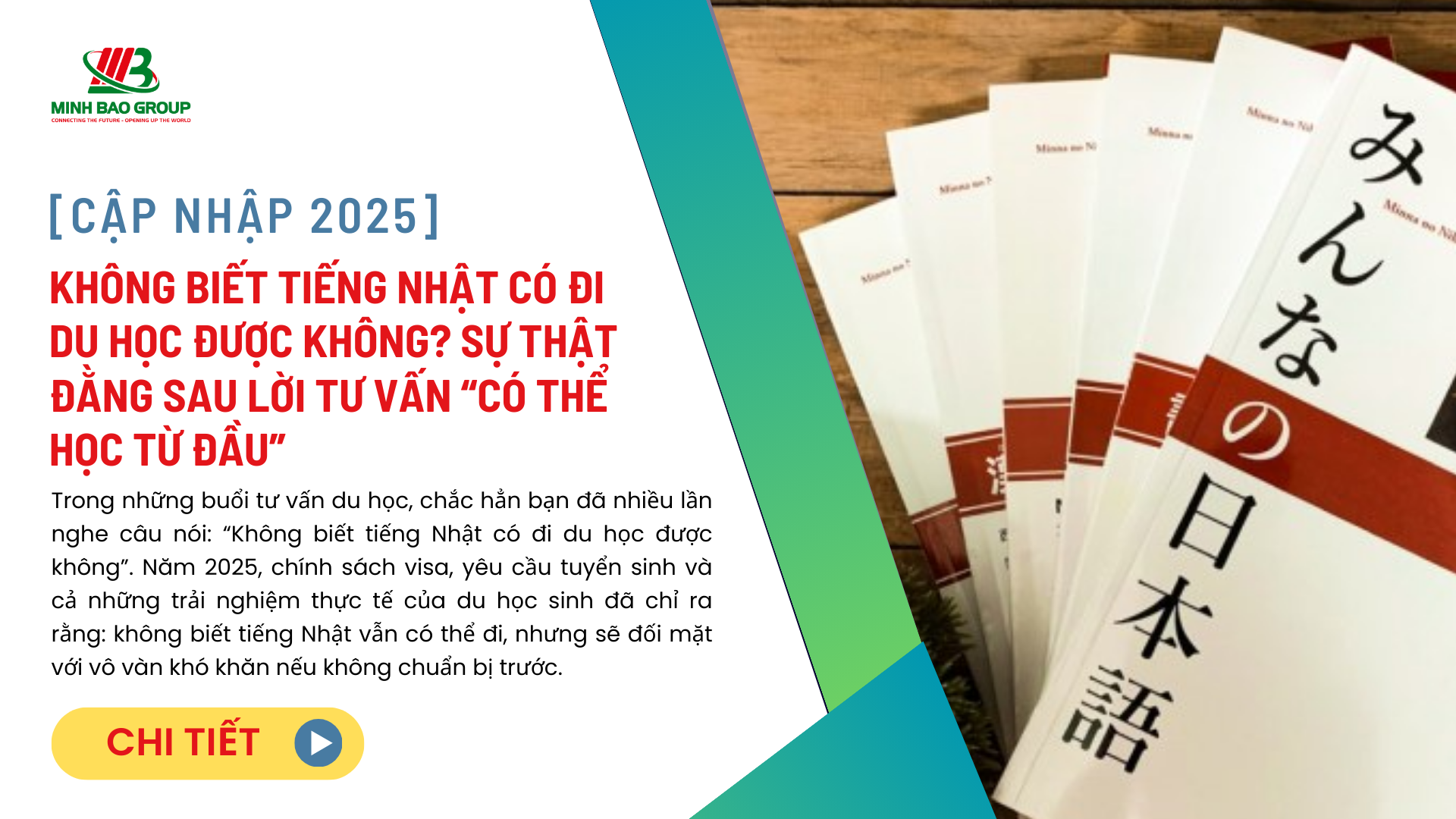 Không biết tiếng Nhật có đi du học được không