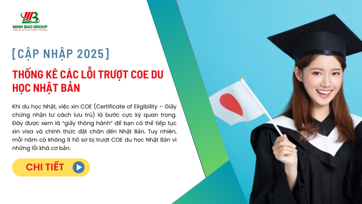 các lỗi trượt COE du học Nhật Bản