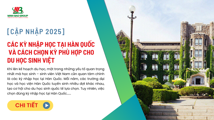 kỳ nhập học tại Hàn Quốc