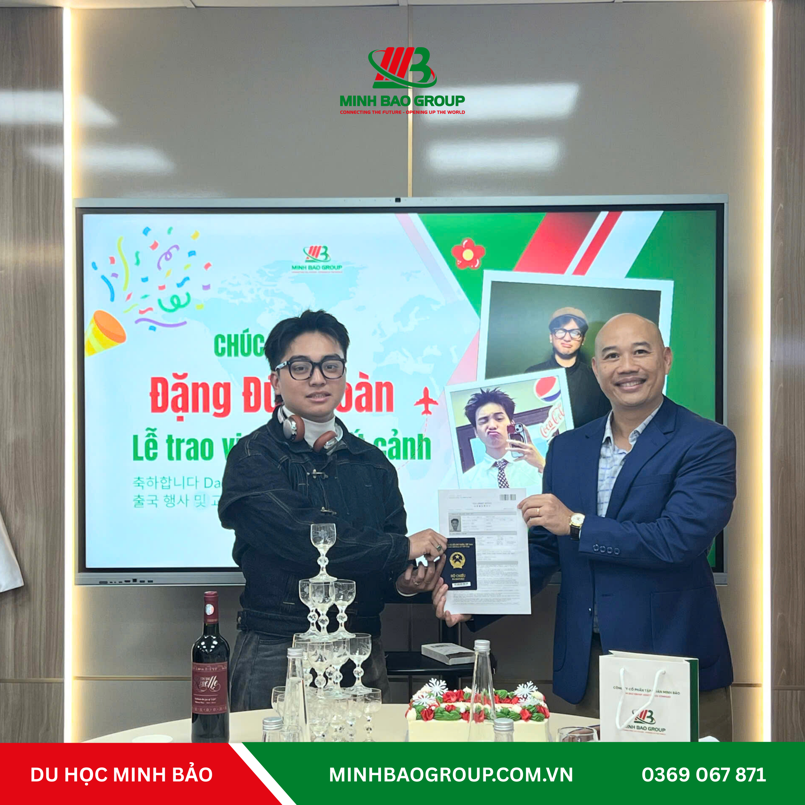 Hình ảnh trao visa