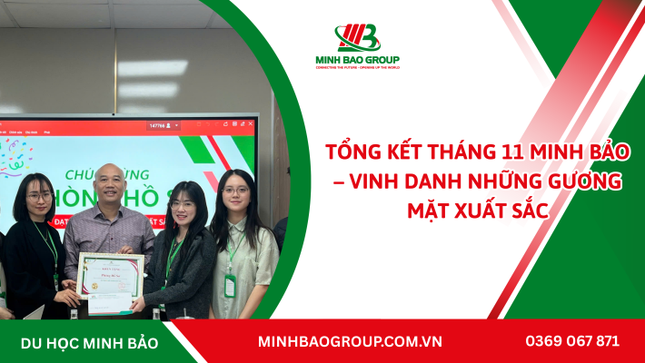 Tổng Kết Tháng 11 Minh Bảo – Vinh Danh Những Gương Mặt Xuất Sắc